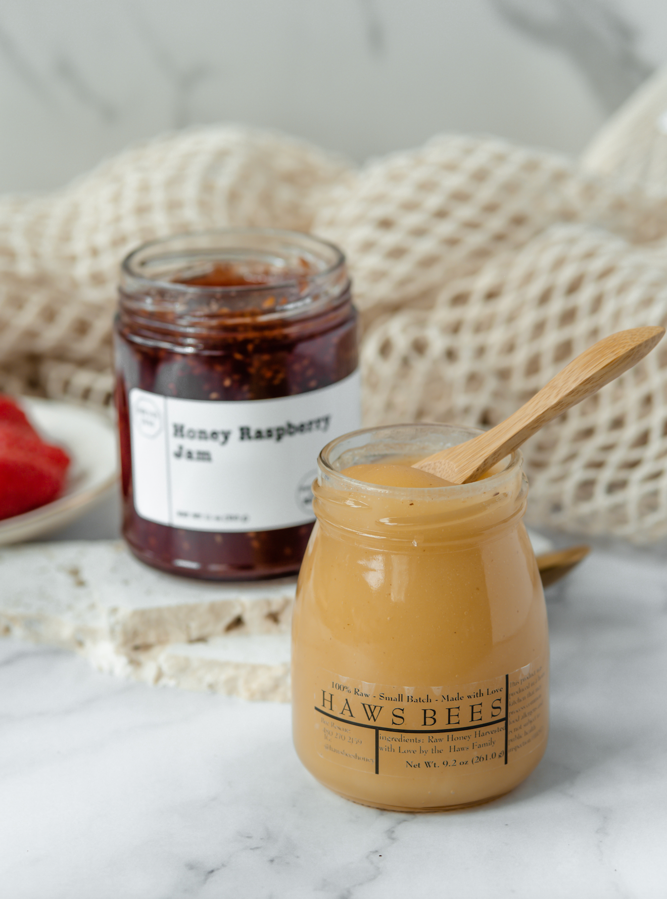 Honey Raspberry Jam