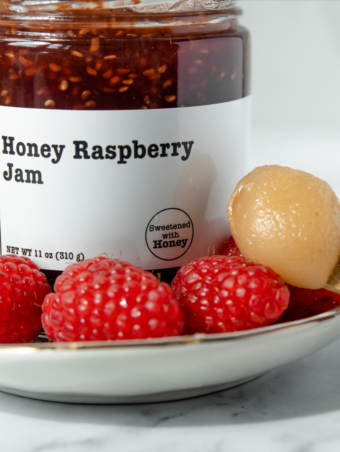 Honey Raspberry Jam