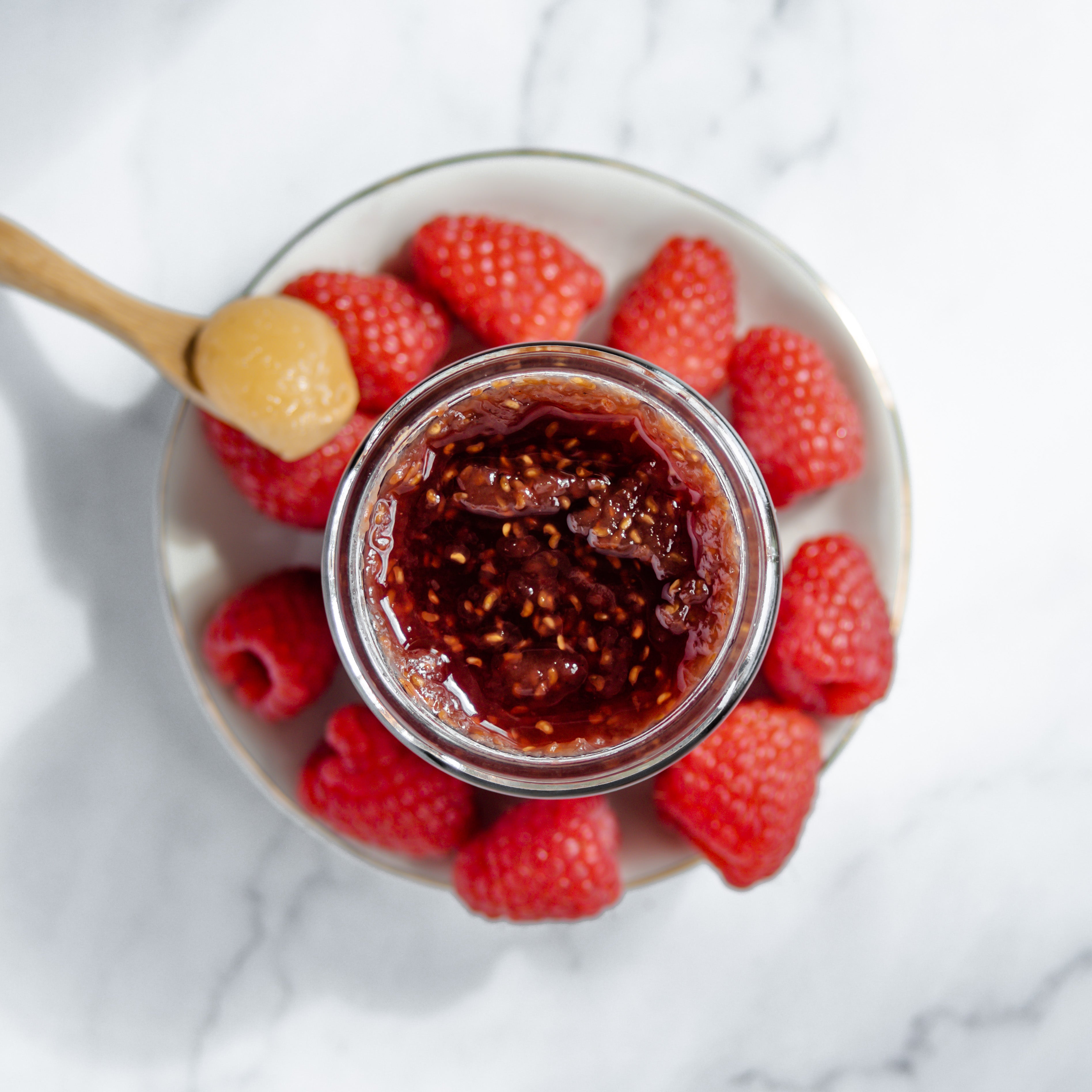 Honey Raspberry Jam